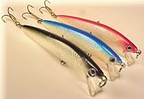 3 Custom Shallow Divers Set - N5A - Fishing Lures - Crankbaits - Plugs