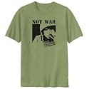 T-Shirt Olive Green " Not War Philippines " Country