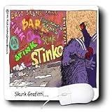 Londons Times Funny Animals Cartoons - Skunk Grafitti - Mouse Pads