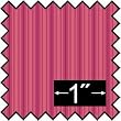 Victorian The Gathering Stripe Red Silk Fabric for Dollhouse