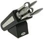 Cuisinart Ultra Edge 7-Piece Stainless-Steel Knife Set in Black Hardwood Block