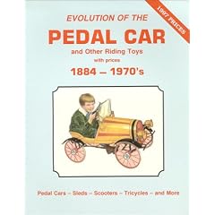 Evolution of the Pedal Car and Other Riding Toys With Prices: 1884 - 1970's