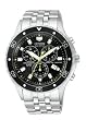Citizen #BL5290-59E Men's Eco-Drive Perpetual Calendar Alarm Chronograph Watch