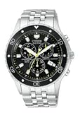 Citizen #BL5290-59E Men's Eco-Drive Perpetual Calendar Alarm Chronograph Watch