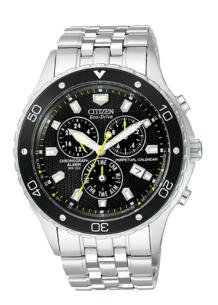 Citizen #BL5290-59E Men's Eco-Drive Perpetual Calendar Alarm Chronograph Watch