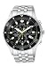 Citizen #BL5290-59E Men's Eco-Drive Perpetual Calendar Alarm Chronograph Watch