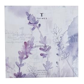Thymes Bath Salts Envelope, Lavender, 2-Ounce Envelope (Pack of 3)