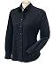 Devon & Jones Classic Ladies' Long-Sleeve Titan Twill. D500W - Large - Black