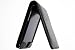 Apple iPod Touch 4G Carbon Fiber Top Flip Leather Case - Black