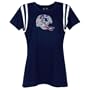 New England Patriots Women's Vintage Helmet Tee, Large