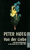 Von der Liebe und ihren Bedingungen in der Nacht des 19. März 1929