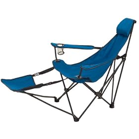 Mac Sports Cannon Beach Deluxe Folding Chair with Footrest