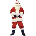 Deluxe Luxury Santa Suit Costume - Adult (1-Size)