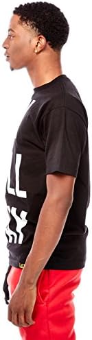Mens Guys Cool Last Kings Tyga LK All Day Tees Tops T-Shirts lkallday (XL, Black)