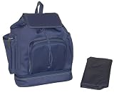 Denim Blue Backpack Diaper Bag