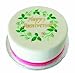 Designer Stencils Happy Anniversary Cake Stencil, Beige/semi-transparent