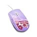 Ideastyle FMOUSEDM-PP Fashion Optical Computer Mouse - Purple Dream