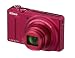 Nikon Coolpix S9100 Digitalkamera (12 Megapixel, 18-fach opt. Zoom, 7,5 cm (3 Zoll) Display, Full-HD Video, bildstabilisiert) rubinrot