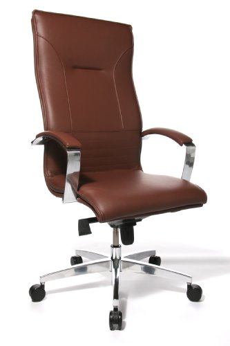 TOPSTAR OF190 AF7Chefsessel Lean on 5 Leder dunkelbraun Preisvergleich