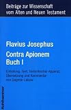 Flavius Josephus - Contra Apionem, Buch I - Dagmar Labow