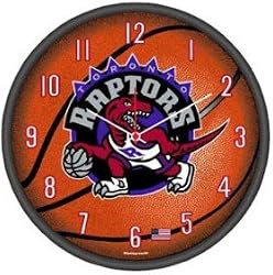 Toronto Raptors Wall Clock - Basketball Sports Merchandise