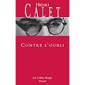 Contre l'oubli