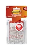 Command Mini Hooks Value Pack, White, 18-Hook