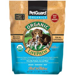 PetGuard Next To Nature Organic LifePath Chicken & Vegetable Dry Dog Food