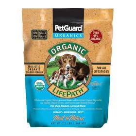 Petguard Life Path Dry Dog Food for All Stages, Organic, 2.2-Pound