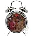 Search : I Love Lucy Ricky and Lucy Mirror Twin Bell Alarm Clock