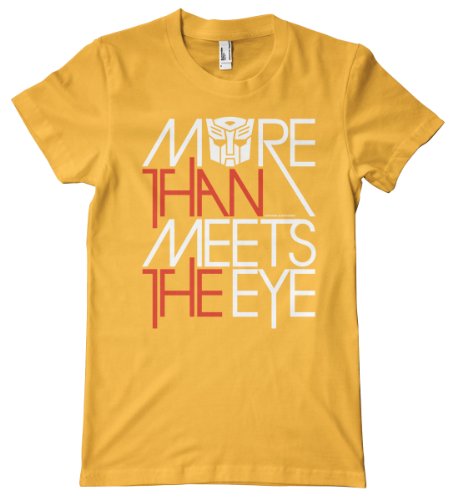  Transformers - More than Meets the Eye Jersey Cotton T-Shirt