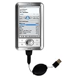 Electronics : Retractable USB Cable for the PalmOne LifeDrive with Power Hot Sync and Charge capabilities - Gomadic Brand w/ TipExchange Technology