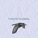 Flight of the raven statue home garden sculpture flying (The Digital Angel Decor)
