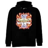 Flaming Iron Cross Chopper Motorcycle Hoodie Sweatshirt, XX Large, Black 41CGXCa0UEL. SL160 Flaming Iron Cross Chopper Motorcycle Hoodie Sweatshirt, XX Large, Black