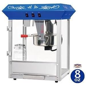 Blue 8 Ounce Foundation Popcorn Machine
