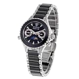 Produkt-Bild: DeTomaso Damen-Armbanduhr XS Sofia schwarz Mondphase Analog Keramik DT3001-B