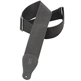 Levy's Leathers 3 Polypropylene Guitar Strap,Black