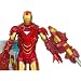 Marvel Iron Man 2 Movie 3 3/4" Movie Series Iron Man Mark VI Action Figure with Projectiles_s-2