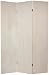 Painted Room Divider - 6 ft. Wood & Bamboo Matchstick Folding Privacy Floor Screen - ...