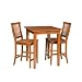 Square Bistro Arts and Crafts Table with 2 Stools