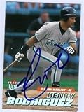 Henry Rodriguez autographed Baseball Card (Florida Marlins)