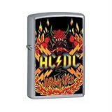 AC/DC Highway to Hell- Street Chrome - Zippo 24280, Zippo Lighters Zippo Collection