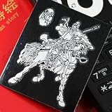 映画「レッドクリフ」で大人気！　彩蒔絵シール　三国志蒔絵　関羽（かんう）　白（ホワイト）