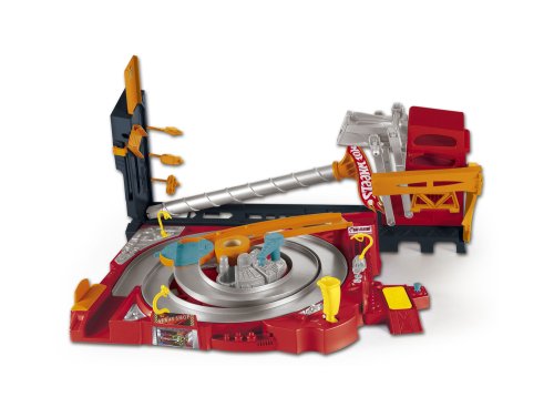 Mattel Hot Wheels Flip N Go Spin City Playset