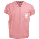 NCAA Notre Dame Fighting Irish Ladies Scrub Top - Pink (Large)