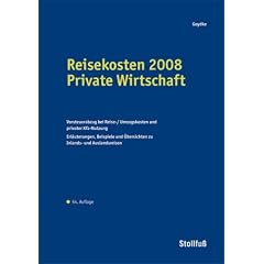 Reisekosten 2008 Private Wirtschaft