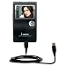 Klassisches USB Kabel f�r Cowon iAudio X5L mit Hot Sync und aufladen Einsatzm�glichkeiten - von Gomadic mit TipExchange Technology