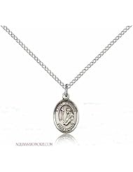 St. Dominic de Guzman Small Sterling Silver Medal