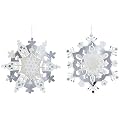 Let It Snow Hanging Foil Décor