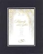 Happily ever after I am my beloved's, and my beloved is mine. Song of Solomon 6:3 . . . 8 x 10 Inches Biblical/Religious Verses set in Double Beveled Matting - A Timeless and Priceless Poetry Keepsake Collection